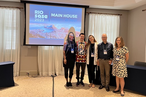 Natalia Zakharchenko and Prof. Markus Kaltenborn held presentation at SASE 2023 Conference in Brazil